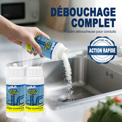 Déboucheur puissant pour canalisations — Résout plus de 200 problèmes de bouchons ⚡🧼