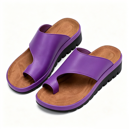 🌍❤️ Dernier jour : 49 % DE RÉDUCTION ❤️ Tongs pour femmes avec soutien de la voûte plantaire et rembourrage doux 🔥