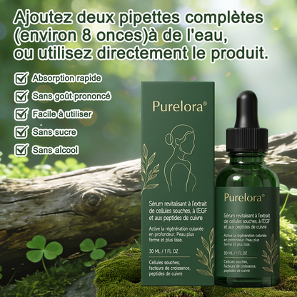 📢Nouveauté 🔥💖Boutique officielle uniquement💖 | 𝗣𝘂𝗿𝗲𝗹𝗼𝗿𝗮® 𝗦𝘁𝗲𝗺 𝗖𝗲𝗹𝗹 –𝗔𝗰𝘁𝗶𝘃𝗮𝘁𝗲𝗱 𝗖𝗼𝗹𝗹𝗮𝗴𝗲𝗻 𝗣𝗲𝗽𝘁𝗶𝗱𝗲 𝗱𝗿𝗼𝗽𝘀👩‍⚕️(⭐ Raffermit visiblement la peau relâchée et lisse les rides — tout cela de l'intérieur)🌵