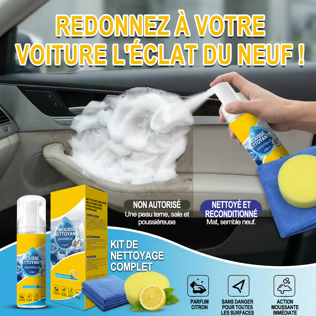 Dernier jour – 80 % de réduction 🔥 Mousse nettoyante multi-usage 4-en-1🔥
