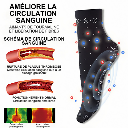 📢[💎Boutique officielle de la marque💎] LuckySong® Chaussettes réparatrices sculptantes en fibre ionique de soie glacée 2026
