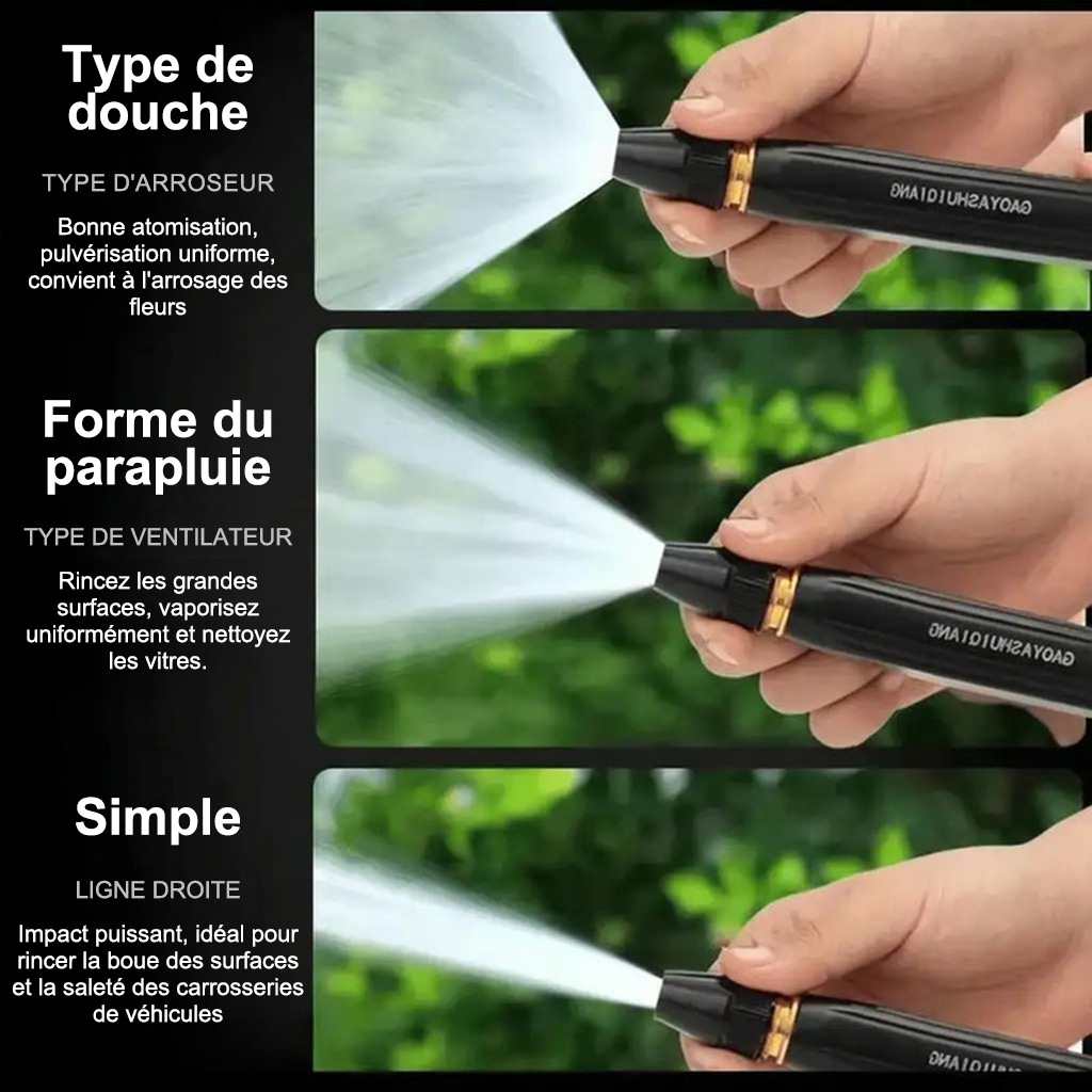 🚗 DERNIER JOUR : -50 % ✨ Belomontor® Pulvérisateur haute pression puissant pour lavage de voiture, maison et jardin