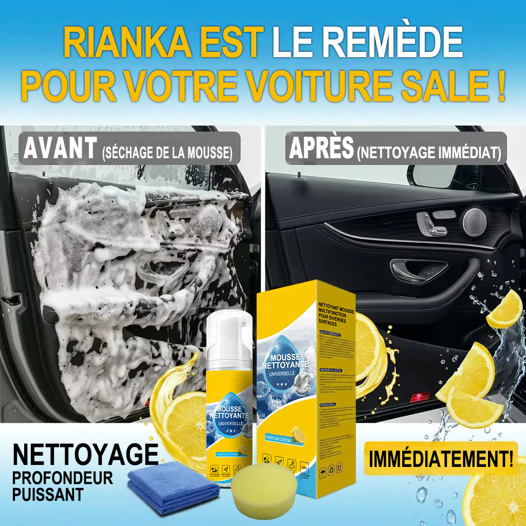 Dernier jour – 80 % de réduction 🔥 Mousse nettoyante multi-usage 4-en-1🔥