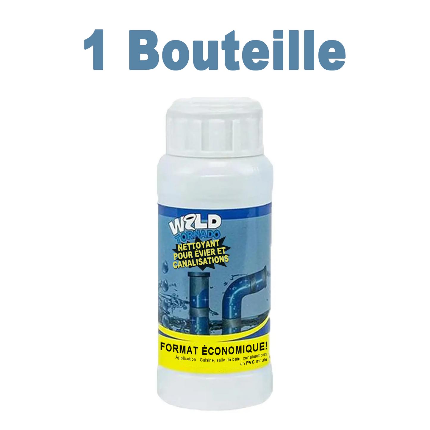 Déboucheur puissant pour canalisations — Résout plus de 200 problèmes de bouchons ⚡🧼