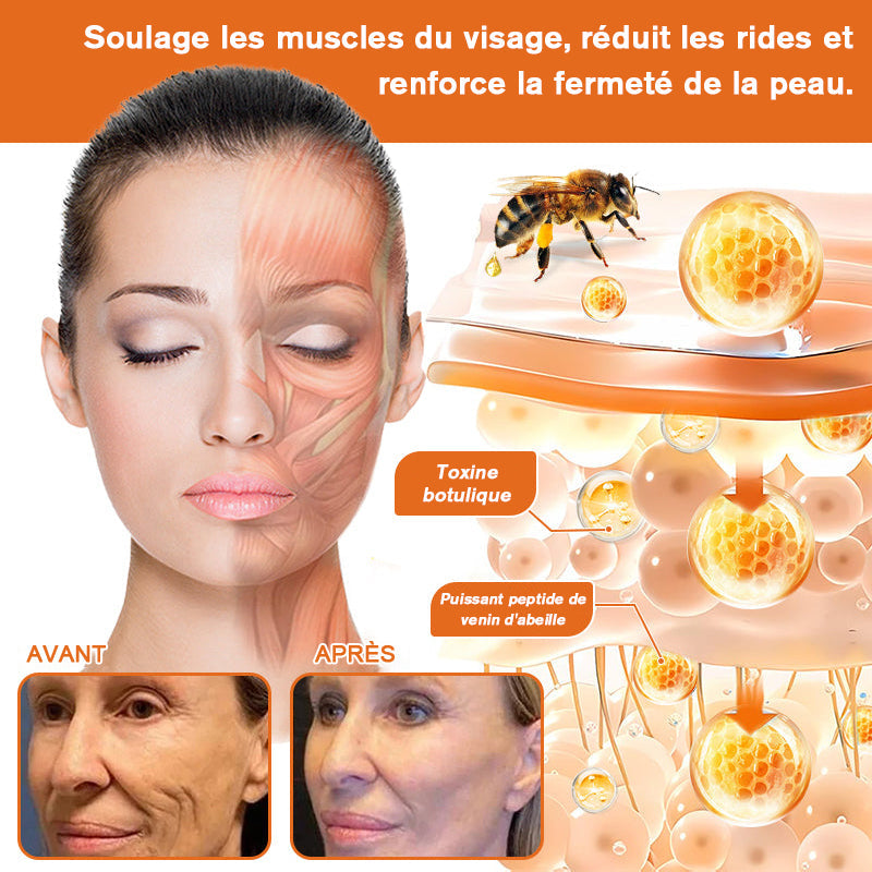 "Fabriqué et expédié de France|✅ Boutique officielle✨Purelora® venin d'abeille Crème réparatrice au 🔥 DERNIER JOUR - 80 % DE RÉDUCTION 💎"