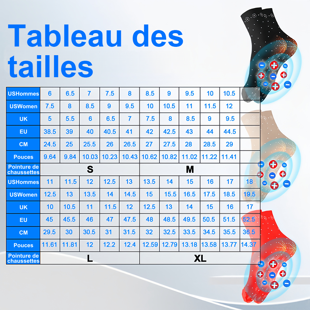 📢[💎Boutique officielle de la marque💎] LuckySong® Chaussettes réparatrices sculptantes en fibre ionique de soie glacée 2026