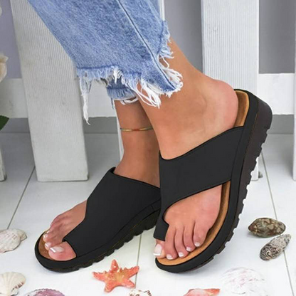 🌍❤️ Dernier jour : 49 % DE RÉDUCTION ❤️ Tongs pour femmes avec soutien de la voûte plantaire et rembourrage doux 🔥