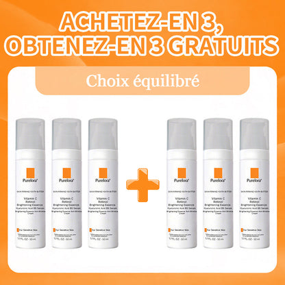 Crème Essence Revitalisante Purelora® à l’Extrait de Cellules Souches, EGF et Peptides de Cuivre (active en profondeur le processus naturel de régénération de la peau, pour une peau visiblement plus ferme et plus lisse)
