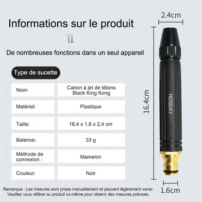 🚗 DERNIER JOUR : -50 % ✨ Belomontor® Pulvérisateur haute pression puissant pour lavage de voiture, maison et jardin🚗
