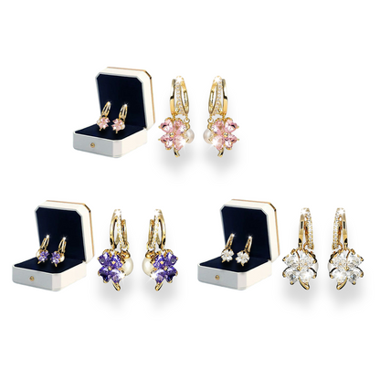(🔥 DERNIER JOUR – SOLDES 80%)💎 CZTICLE® Histone Magnetology Lymphvity Boucles d’Oreilles en Germanium