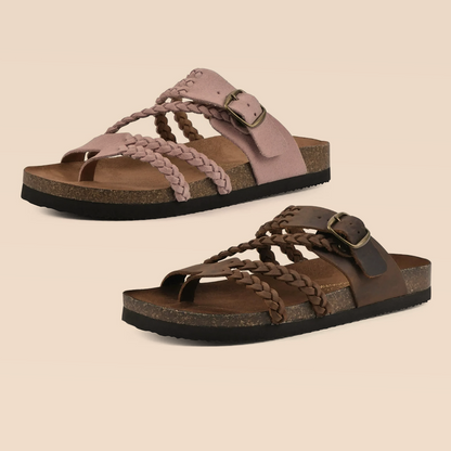 DERNIER JOUR – -80% ✨ Sandales Reggae à brides croisées en maille – Faciles à enfiler, confort toute la journée ✅