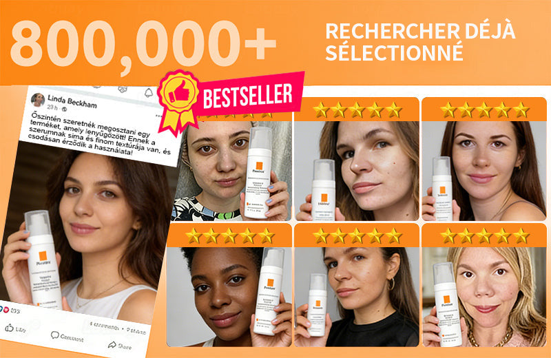 Crème Essence Revitalisante Purelora® à l’Extrait de Cellules Souches, EGF et Peptides de Cuivre (active en profondeur le processus naturel de régénération de la peau, pour une peau visiblement plus ferme et plus lisse)
