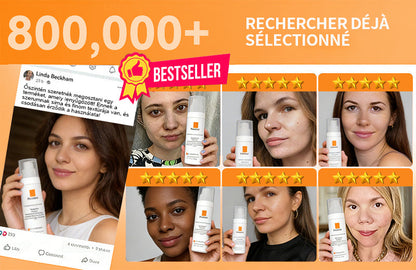 Crème Essence Revitalisante Purelora® à l’Extrait de Cellules Souches, EGF et Peptides de Cuivre (active en profondeur le processus naturel de régénération de la peau, pour une peau visiblement plus ferme et plus lisse)