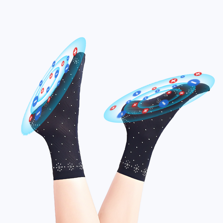 📢[💎Boutique officielle de la marque💎] LuckySong® Chaussettes réparatrices sculptantes en fibre ionique de soie glacée 2026