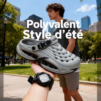 BreezyStep Chaussures slip-on respirantes pour homme, mode et extérieur