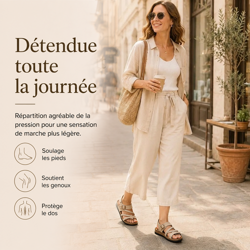 DERNIER JOUR – -80% ✨ Sandales Reggae à brides croisées en maille – Faciles à enfiler, confort toute la journée ✅