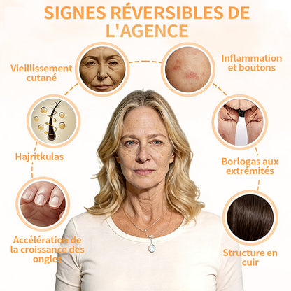 Crème Essence Revitalisante Purelora® à l’Extrait de Cellules Souches, EGF et Peptides de Cuivre (active en profondeur le processus naturel de régénération de la peau, pour une peau visiblement plus ferme et plus lisse)