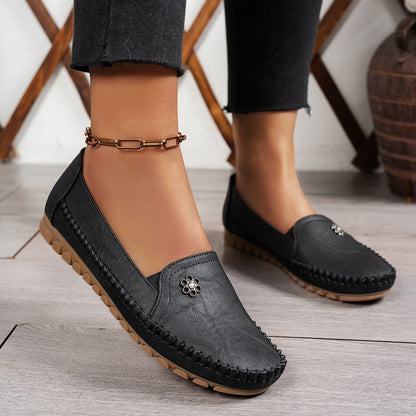 🔥 Best-seller - Dernier jour : -60 % 🔥 Chaussures orthopédiques femme en cuir, légères, respirantes et antidérapantes ✅