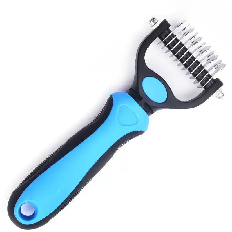 🐶🔥 Brosse anti-poils d’animaux double face – Fini les poils partout ! (🔥 Aujourd’hui seulement : -80 %) 🐾🐾