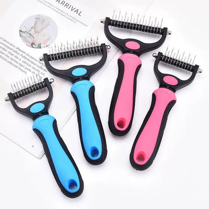 🐶🔥 Brosse anti-poils d’animaux double face – Fini les poils partout ! (🔥 Aujourd’hui seulement : -80 %) 🐾🐾