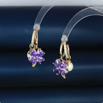 (🔥 DERNIER JOUR – SOLDES 80%)💎 CZTICLE® Histone Magnetology Lymphvity Boucles d’Oreilles en Germanium