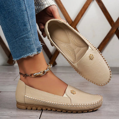 🔥 Best-seller - Dernier jour : -60 % 🔥 Chaussures orthopédiques femme en cuir, légères, respirantes et antidérapantes ✅