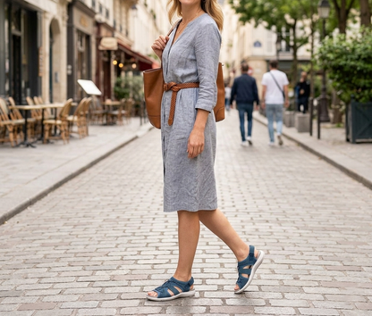 🔥 DERNIÈRE JOURNÉE DE SOLDES – 80 % DE RÉDUCTION ✨ Sandales orthopédiques réglables pour diabétiques, pour déformation du pied, soutien de la voûte plantaire et confort toute la journée