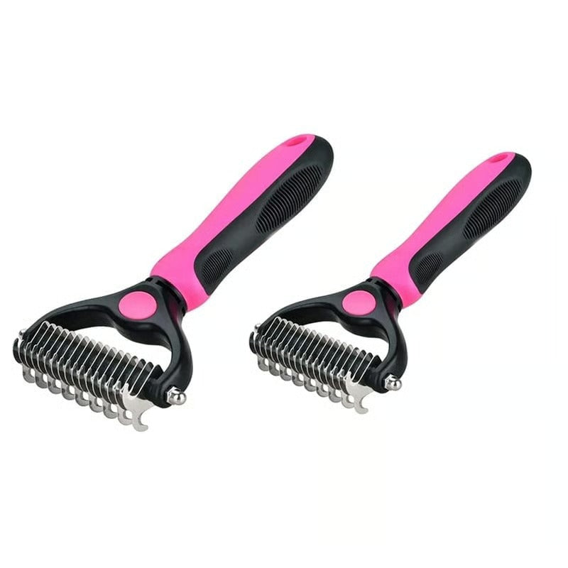 🐶🔥 Brosse anti-poils d’animaux double face – Fini les poils partout ! (🔥 Aujourd’hui seulement : -80 %) 🐾🐾