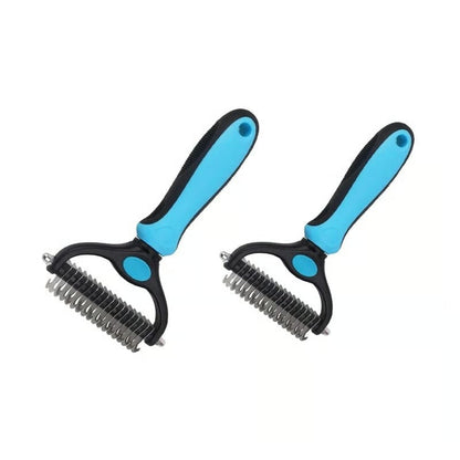 🐶🔥 Brosse anti-poils d’animaux double face – Fini les poils partout ! (🔥 Aujourd’hui seulement : -80 %) 🐾🐾