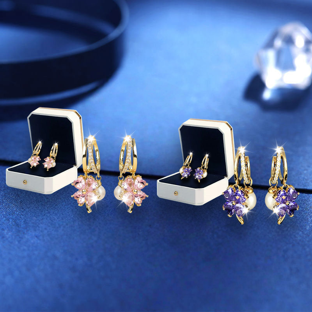 (🔥 DERNIER JOUR – SOLDES 80%)💎 CZTICLE® Histone Magnetology Lymphvity Boucles d’Oreilles en Germanium