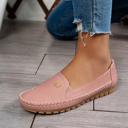 🔥 Best-seller - Dernier jour : -60 % 🔥 Chaussures orthopédiques femme en cuir, légères, respirantes et antidérapantes ✅